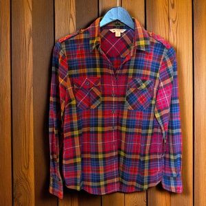 Brooks Brothers Plaid Flannel Shirt | Size 8